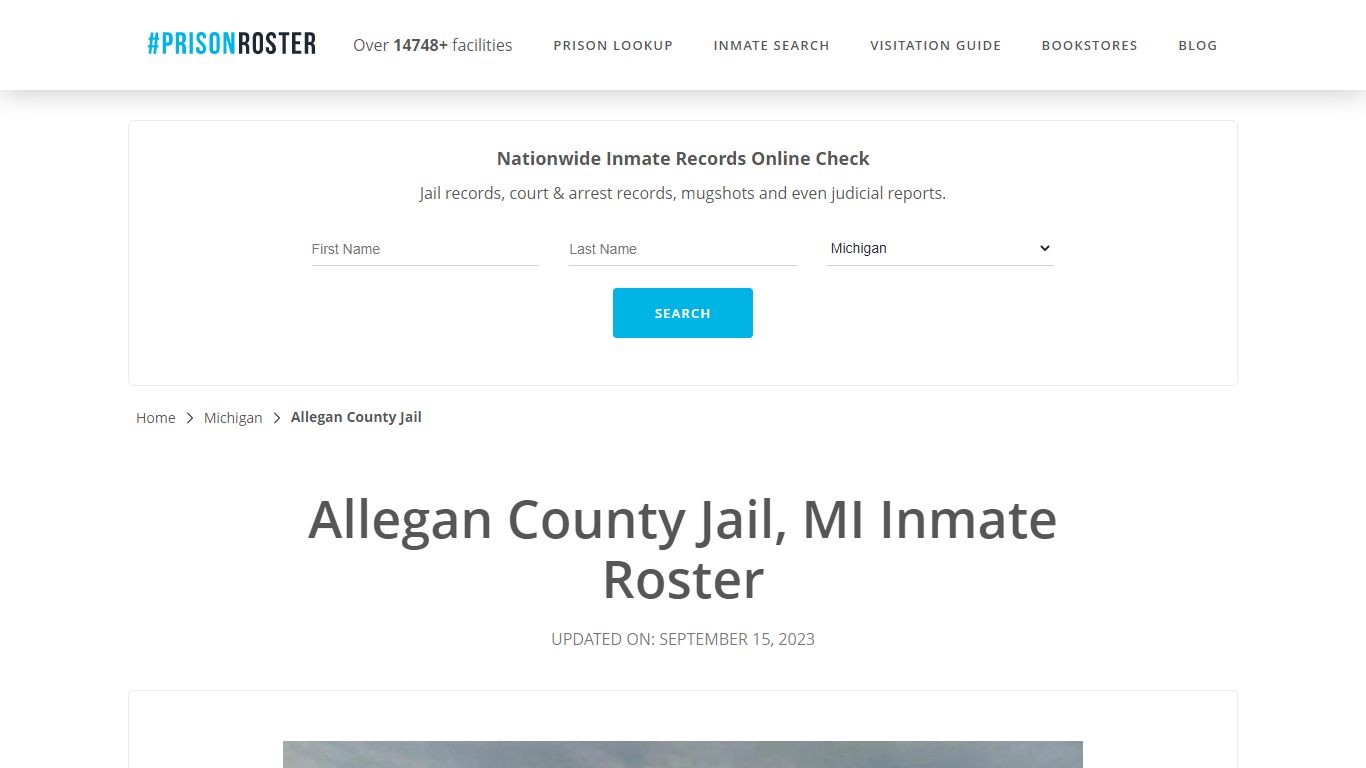 Allegan County Jail, MI Inmate Roster - Prisonroster